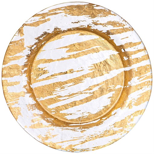Тарелка "Bohemia"gold 20 см - фото 399656