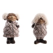 Фигурка декоративная "Девочка", L=5,5 W=4 H=11,5 см, 2в., (б/инд.уп)