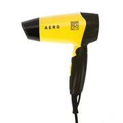 Фен DEWAL BEAUTY Aero Yellow, дорожный, жёлтый, 1400 Вт, 1 насадка