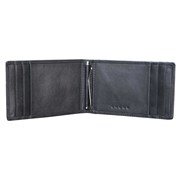 Зажим для денег Cross Classics Black, кожа наппа, гладкая, чёрный, 11 х 1,5 х 7 см