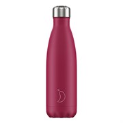 Термос chilly's bottles, matte, pink, 500 мл