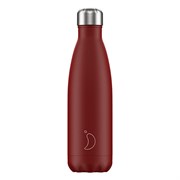 Термос chilly's bottles, matte, red, 500 мл