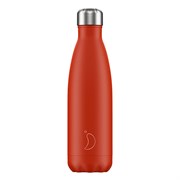 Термос chilly's bottles, neon, red, 500 мл
