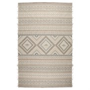 Ковер из хлопка, шерсти и джута с геометрическим орнаментом из коллекции ethnic, 200х300 см