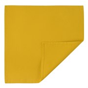 Салфетка сервировочная из хлопка горчичного цвета из коллекции prairie, 45х45 см