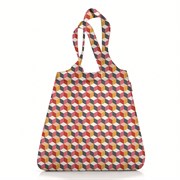 Сумка складная mini maxi shopper cubes red