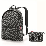 Рюкзак складной mini maxi signature black