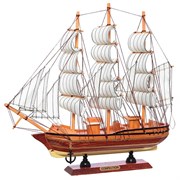 Изделие декоративное "Корабль", L33 W6 H33 см