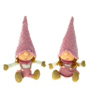 Игрушка набивная "Гномик", L20 W15 H37 см/L20 W15 H35 см, 2в.
