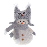Игрушка набивная "Снеговик", L22 W15 H33 см