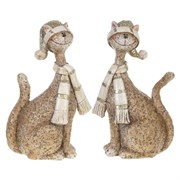 Фигурка декоративная "Кот", L7 W4,5 H12,5 см, 2в.