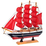 Изделие декоративное "Корабль", L23 W6 H22 см