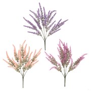 Цветок искусственный "Вереск", L15 W15 H37 см, 3в.