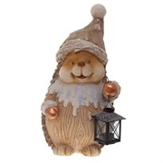 Фигурка декоративная "Ежик", L26,5 W21,5 H43 см