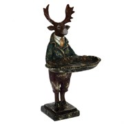 Фигурка декоративная "Олень", L19 W18 H36 см