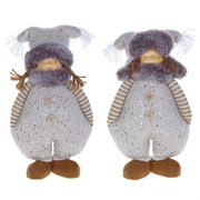 Игрушка набивная "Девочка", L19 W10 H29 см/L19 W10 H27, 2в.
