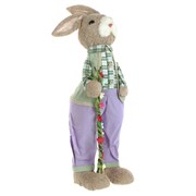 Фигурка декоративная "Заяц",  L24 W20 H75 см
