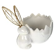 Конфетница "Заяц",  L11,5 W8,4 H11,9 см
