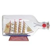 Изделие декоративное "Корабль в бутылке", L19,5 W5 H11 см