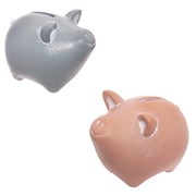 Копилка "Свинка", L10 W7,5 H8,5см, 2в