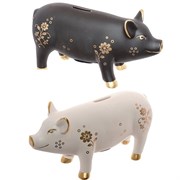 Копилка "Свинка", L25 W8,5 H13,5см, 2в