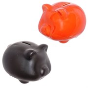 Копилка "Свинка", L15,5 W13,5 H11,5см, 2в