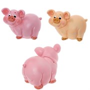Копилка "Свинка", L11,5 W8 H9см, 3в