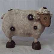 Фигурка декоративная "Овечка", Н 18 см