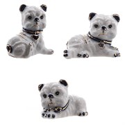 Фигурка декоративная "Собачка", L6 W4,5 H5 см, 3 в