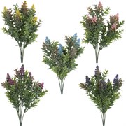 Цветок искусственный,  L10 W10 H33 см, 5в.