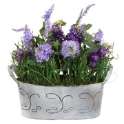 Цветочная композиция,  L35 W19 H36 см
