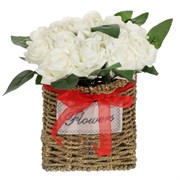 Цветочная композиция,  L26 W26 H27 см