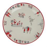Тарелка "Новогодняя история", L26 W26 H3 см