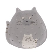 Тарелка "Кот", L25 W24 H3,5 см