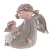 Фигурка декоративная "Ангел", L14 W12 H14 см