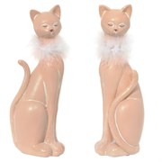 Фигурка декоративная "Кошка", L11 W8 H27 см, 2в.