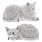 Фигурка декоративная "Кошка", L19 W10,5 H10,5 см, 2в.