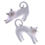 Фигурка декоративная "Кошка", L22 W7 H23 см, 2в.