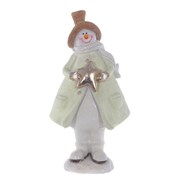 Фигурка декоративная "Снеговик", L12,5 W10 H24,5 см