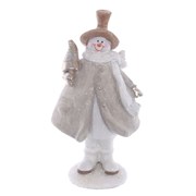 Фигурка декоративная "Снеговик", L10,5 W8 H19,5 см
