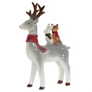 Фигурка декоративная "Олень", L21,5 W8,5 H33,5 см