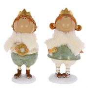 Фигурка декоративная "Дети" L6 W4 H18 см, 2 в.