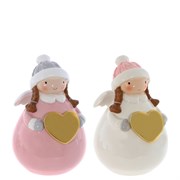 Копилка "Девочка", L12 W12 H17,5 см, 2в.