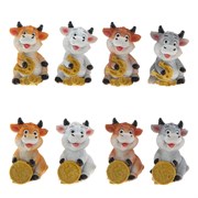 Фигурка декоративная "Коровка", L2,3 W2,7 H4 см, 8в.