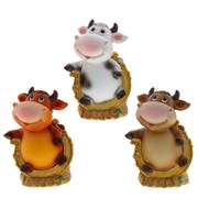Копилка "Коровка", L10,5 W7 H15 см, 3в.