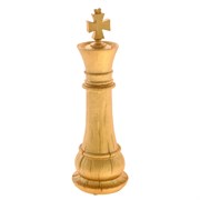 Фигурка декоративная "Шахматный король", L7,5 W7,5 H24 см