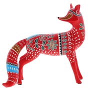 Фигурка декоративная "Лиса", L22 W8,5 H21 см