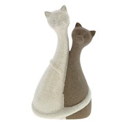 Фигурка декоративная "Кошки", L14 W7 H24,5 см