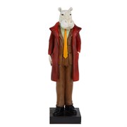 Фигурка декоративная "Бегемот", L16,5 W15 H58 см