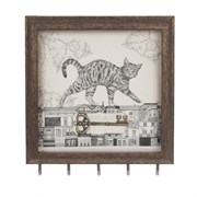 Ключница, L27 W2,5 H29 см